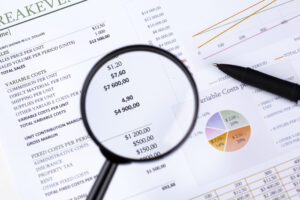 Audit included revenue recognition, purchase accounting, EBITDA, QOE, cash, equipment, equipment, and more